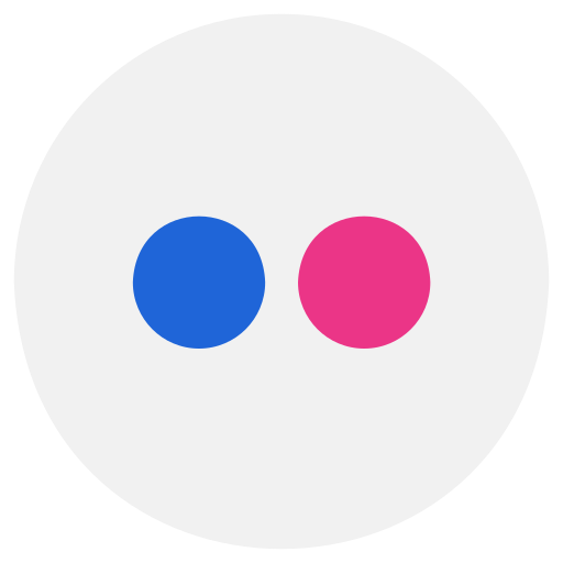 Flickr, social media, social network, communication, conversation, internet, network icon